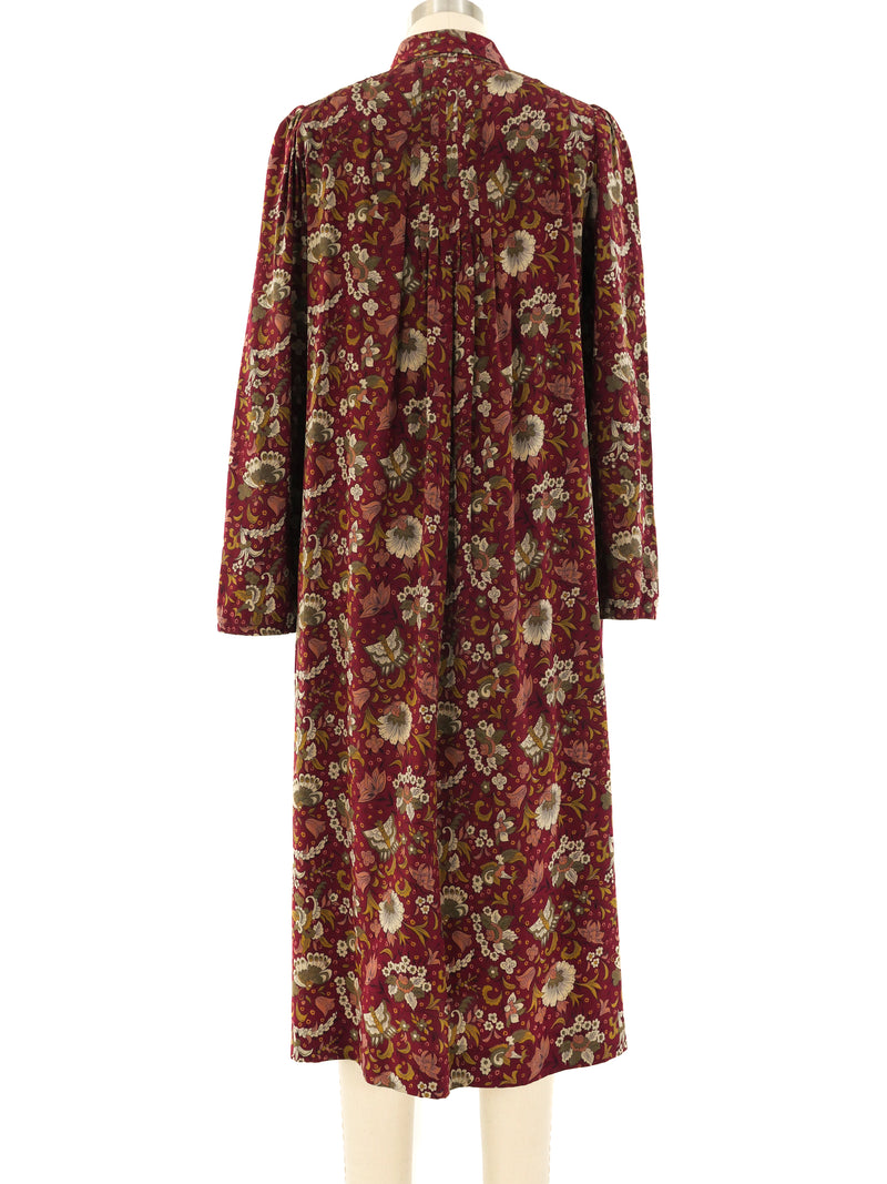 Ungaro Floral Silk Smock Dress Dress arcadeshops.com