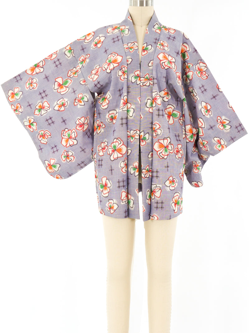 Ikat Clover Kimono Jacket arcadeshops.com