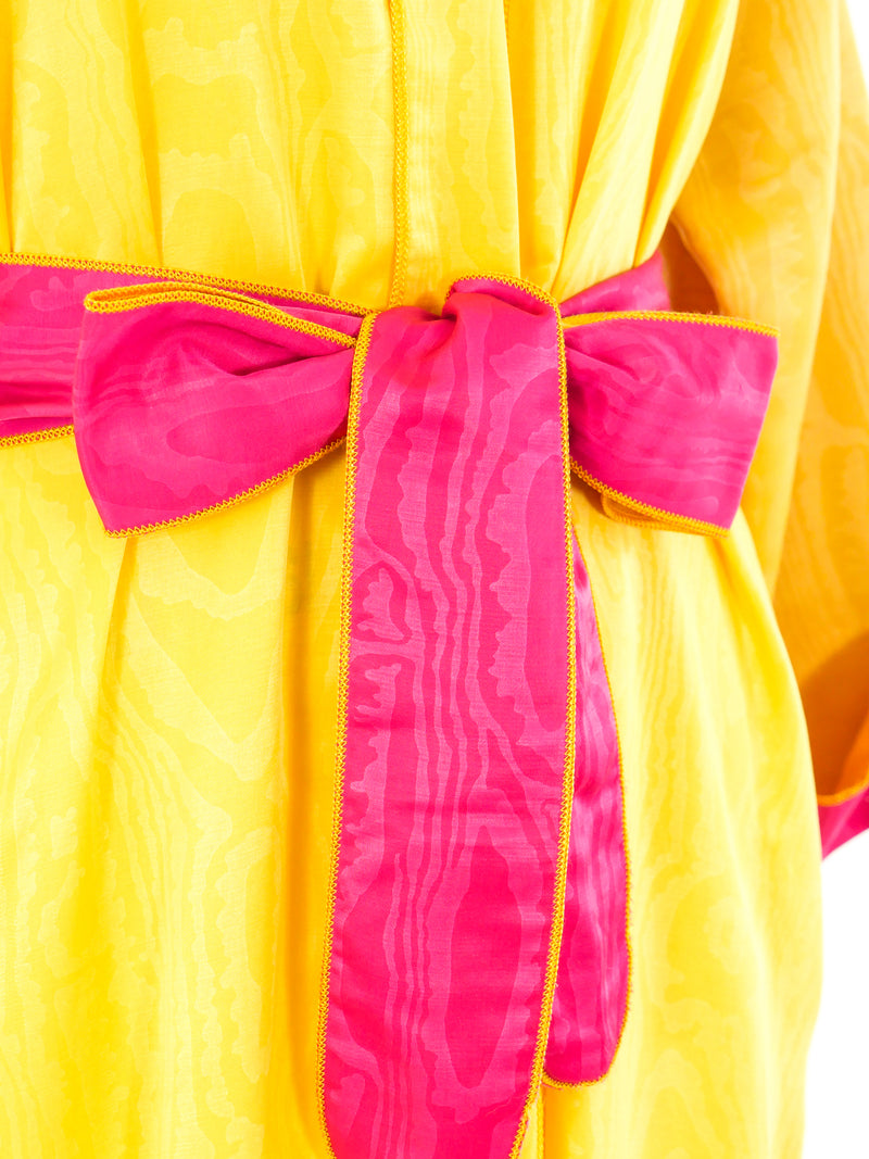 Fernando Sanchez Sunflower Satin Robe