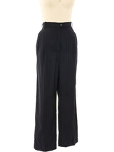 Chanel Pinstripe Pants Bottom arcadeshops.com