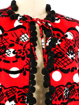 Angelo Tarlazzi Pom Pom Skirt Ensemble Suit arcadeshops.com