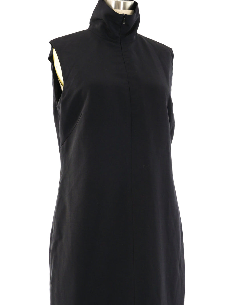 Burberry Funnel Neck Sleeveless Gown Dress arcadeshops.com