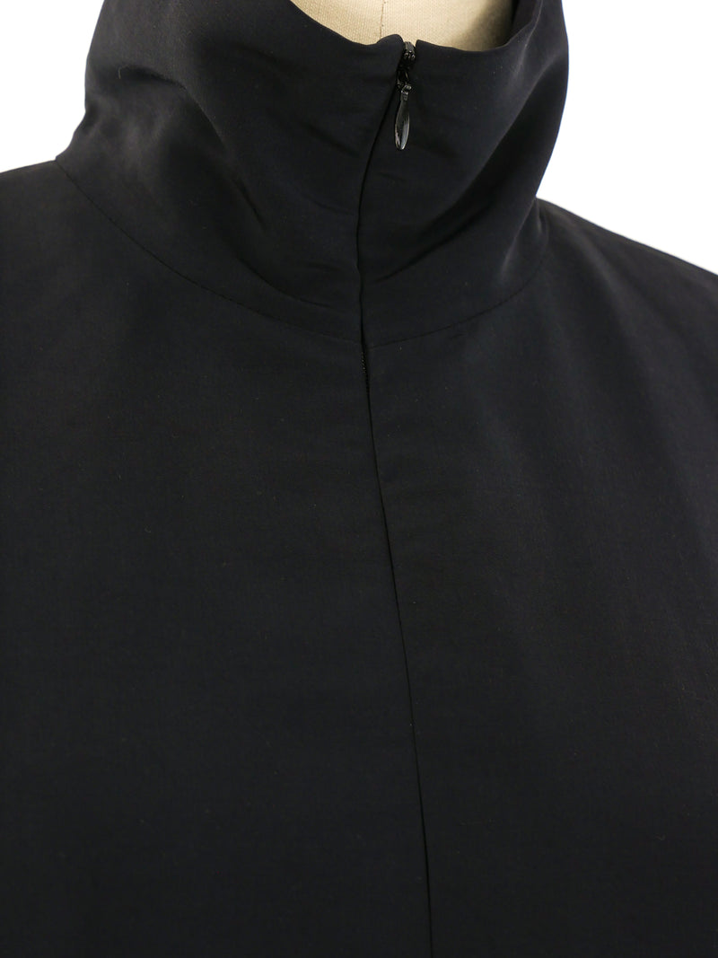 Burberry Funnel Neck Sleeveless Gown Dress arcadeshops.com