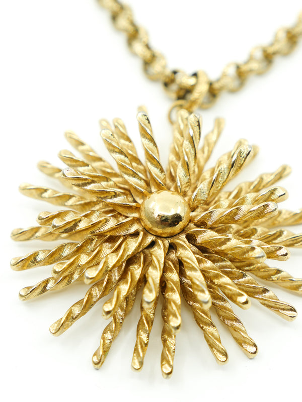 Starburst Pendant Necklace Accessory arcadeshops.com