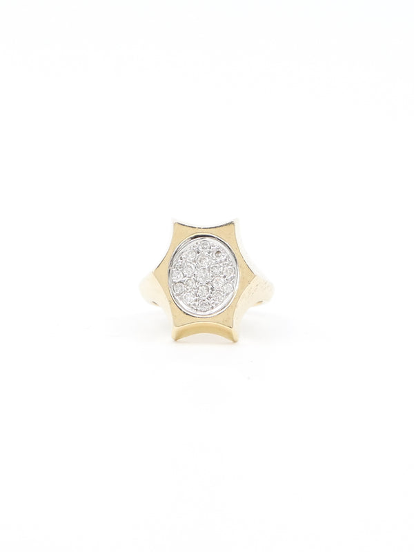 Diamond Accented 14k Star Ring Fine Jewelry arcadeshops.com