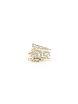 Diamond Greek Key Style Bipass Ring Fine Jewelry arcadeshops.com