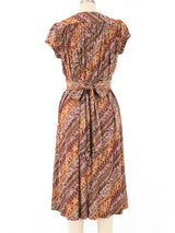 Paraphernalia Printed Jersey Wrap Dress Dress arcadeshops.com