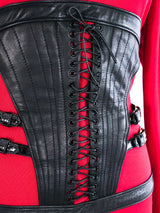 Bondage Themed Stretch Pants Ensemble Suit arcadeshops.com