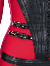 Bondage Themed Stretch Pants Ensemble Suit arcadeshops.com