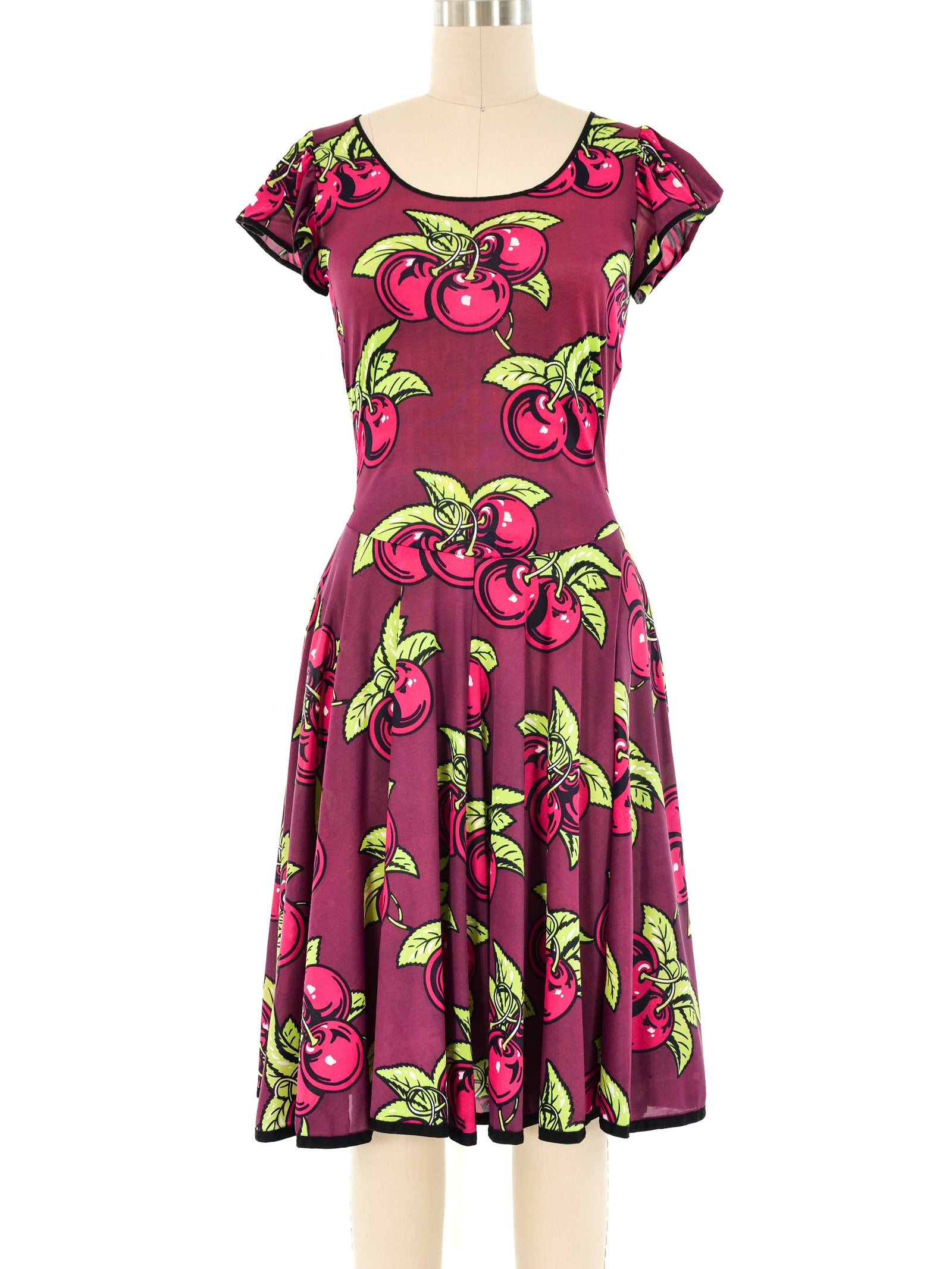 Betsey Johnson Alley Cat Cherry Print Dress Betsey Johnson Alley Cat Cherry Print Dress
