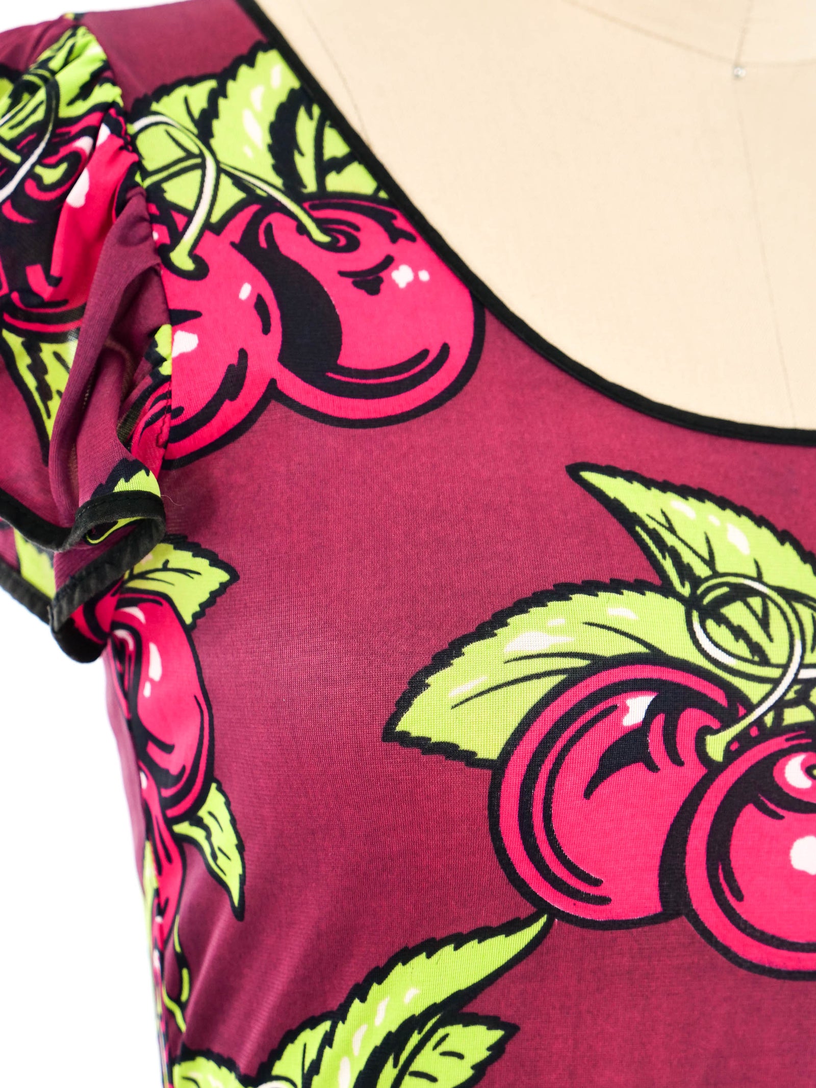 Betsey Johnson Alley Cat Cherry Print Dress Betsey Johnson Alley Cat Cherry Print Dress