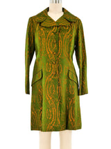 1960's Acid Brocade Coat Outerwear arcadeshops.com