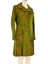 1960's Acid Brocade Coat Outerwear arcadeshops.com