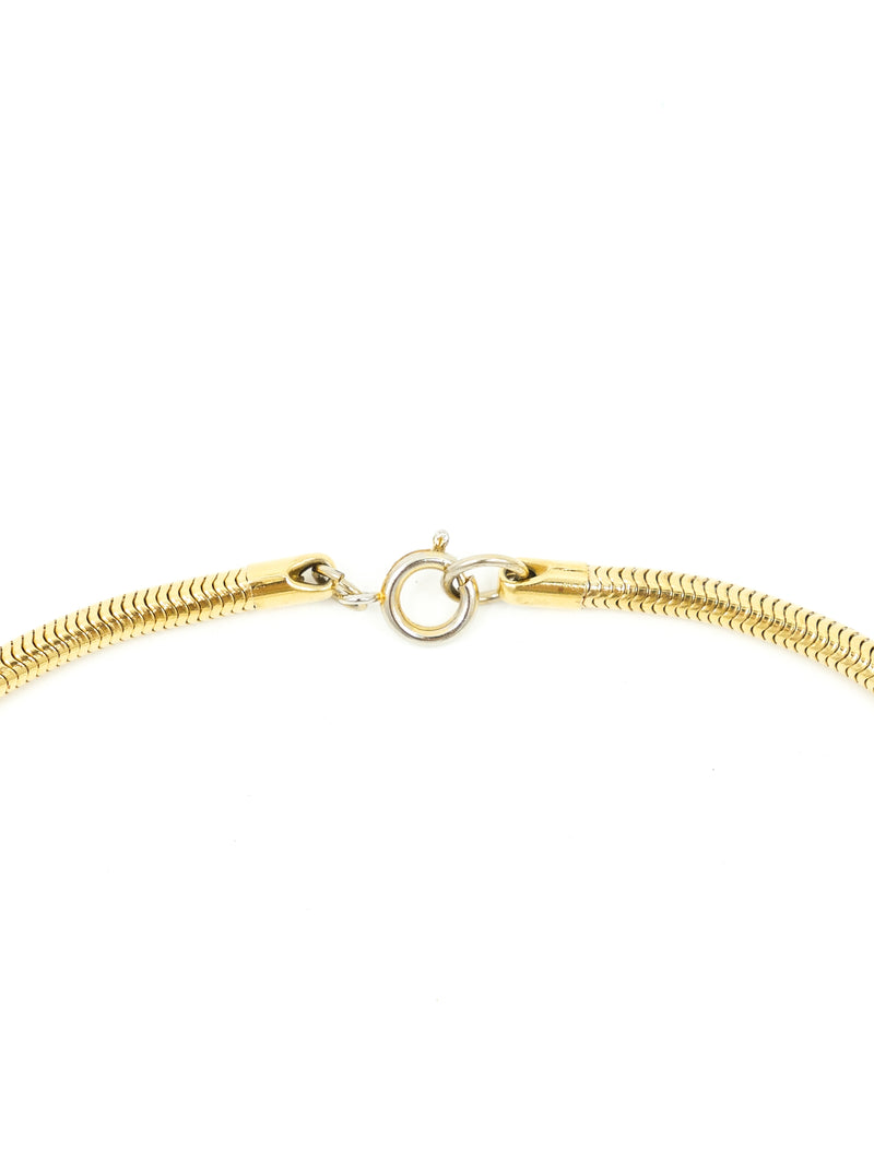 Lanvin Logo Pendant Necklace Accessory arcadeshops.com