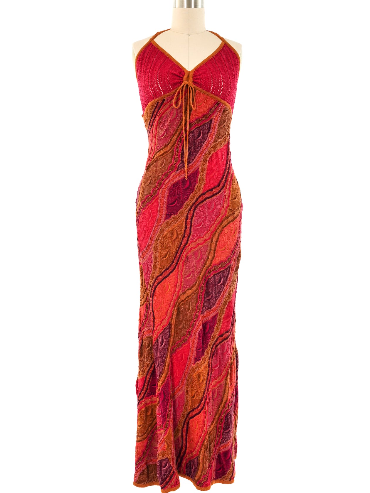 Coogi Knit Halter Dress