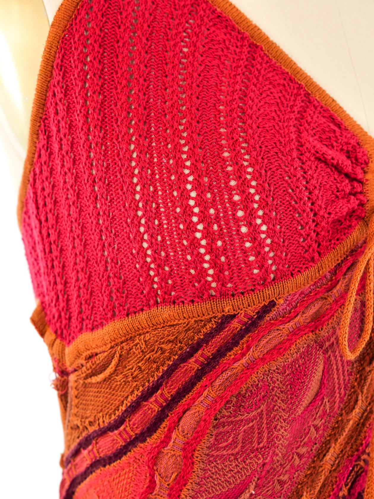 Coogi Knit Halter Dress