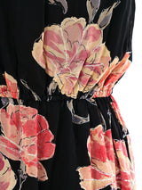 Radley Floral Chiffon Ruffle Dress Dress arcadeshops.com