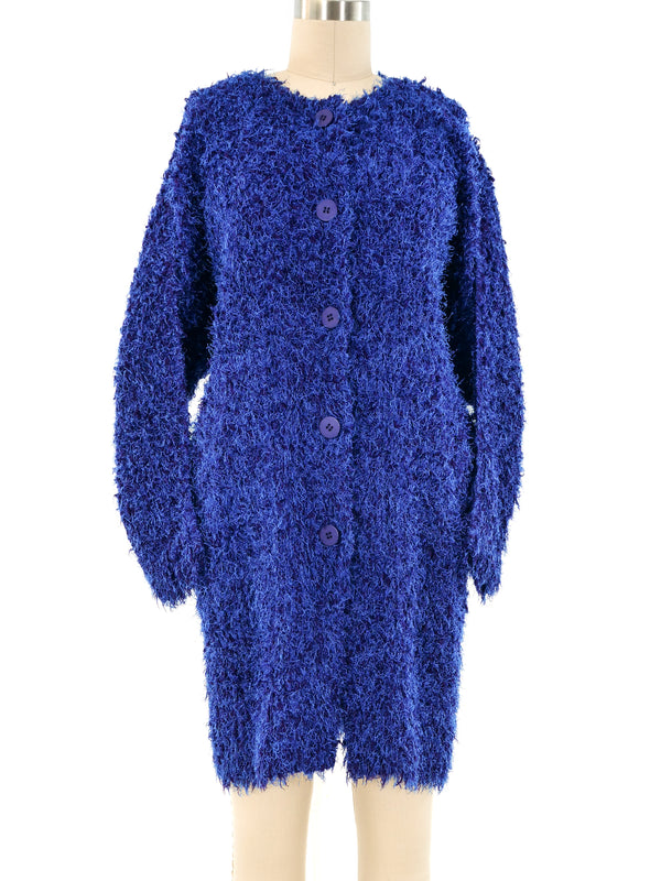 Issey Miyake Pleats Please Textured Knit Cardigan Jacket arcadeshops.com