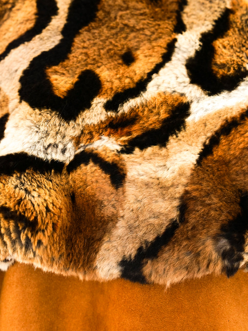 Fur Collar Suede Swing Coat Outerwear arcadeshops.com