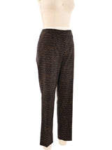 Prada Printed Cropped Trousers Bottom arcadeshops.com