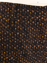 Prada Printed Cropped Trousers Bottom arcadeshops.com