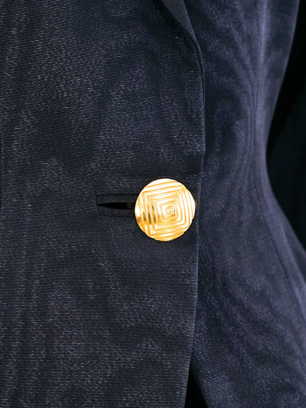 Yves Saint Laurent Moire Skirt Suit Suit arcadeshops.com