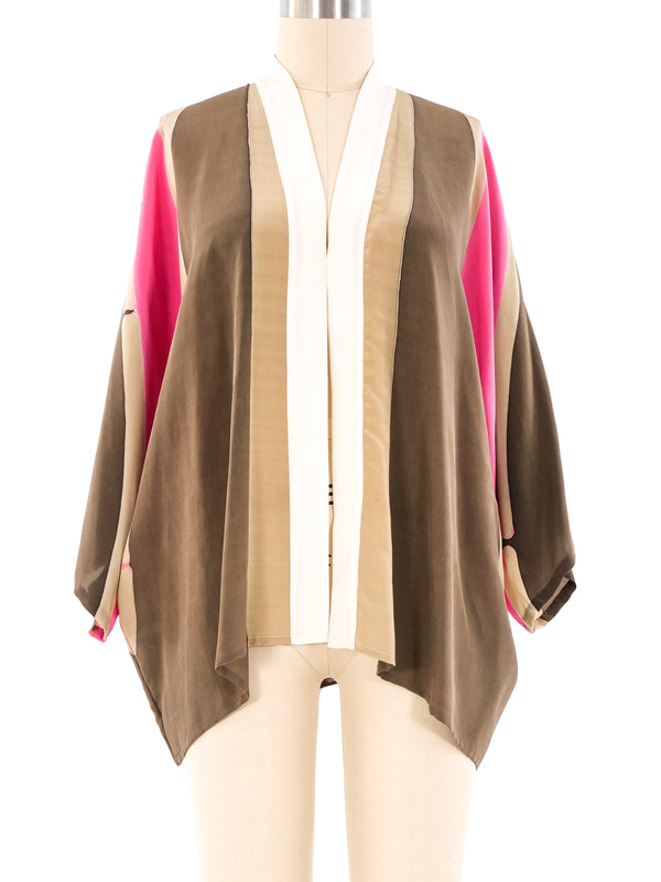 Art to Wear Floral Printed Silk Jacket Jacket arcadeshops.com