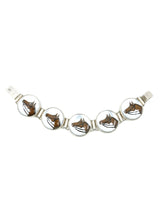 Reverse Carved Horse Bubble Bracelet Accessory arcadeshops.com
