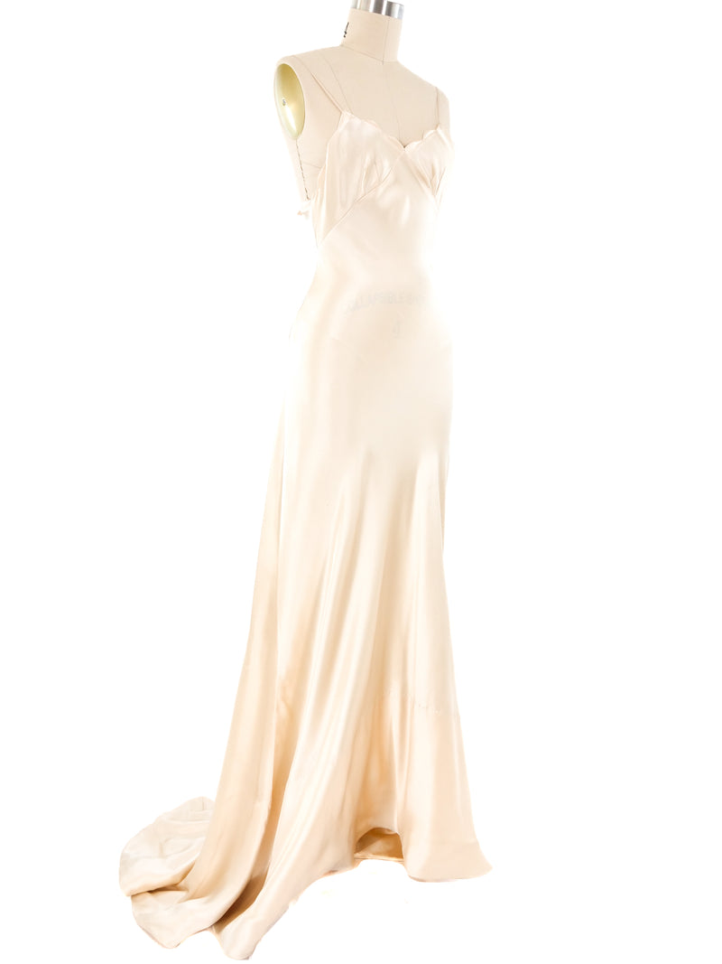 1930's Candlelight Wedding Gown Dress arcadeshops.com