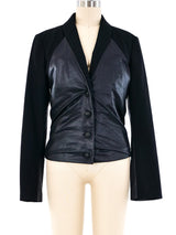 Issey Miyake Halter Overlay Blazer Jacket arcadeshops.com
