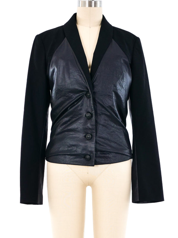 Issey Miyake Halter Overlay Blazer Jacket arcadeshops.com