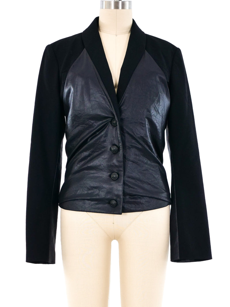 Issey Miyake Halter Overlay Blazer Jacket arcadeshops.com