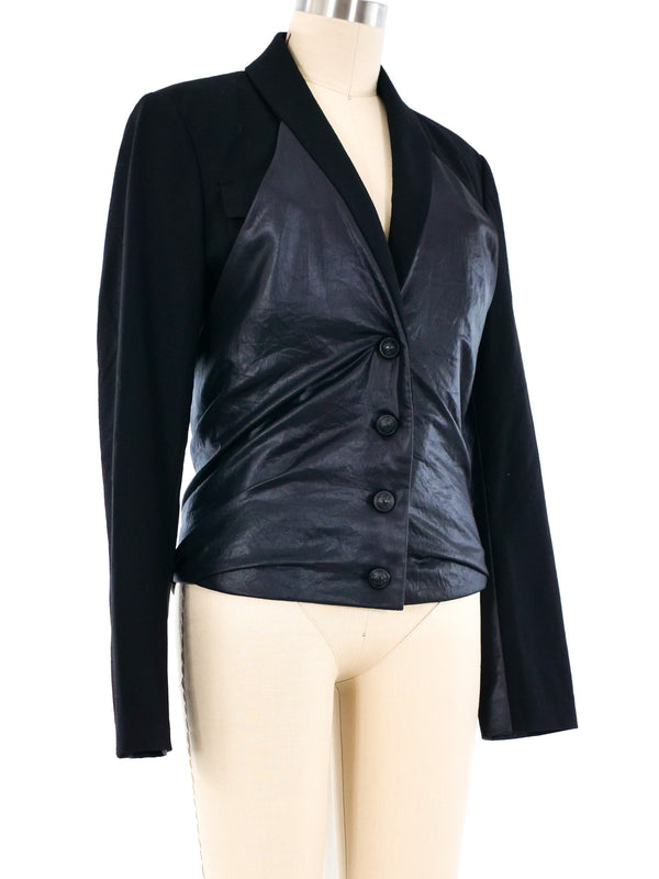 Issey Miyake Halter Overlay Blazer Jacket arcadeshops.com