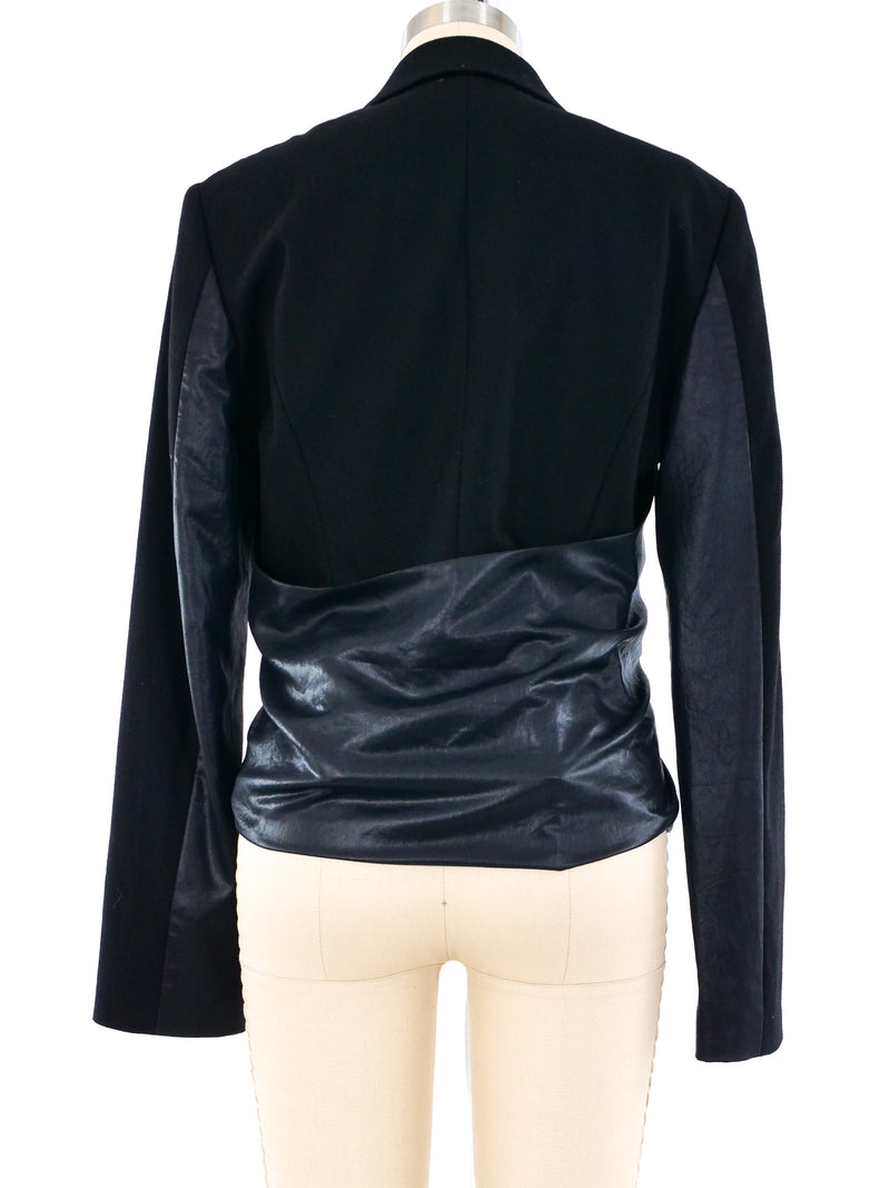 Issey Miyake Halter Overlay Blazer Jacket arcadeshops.com