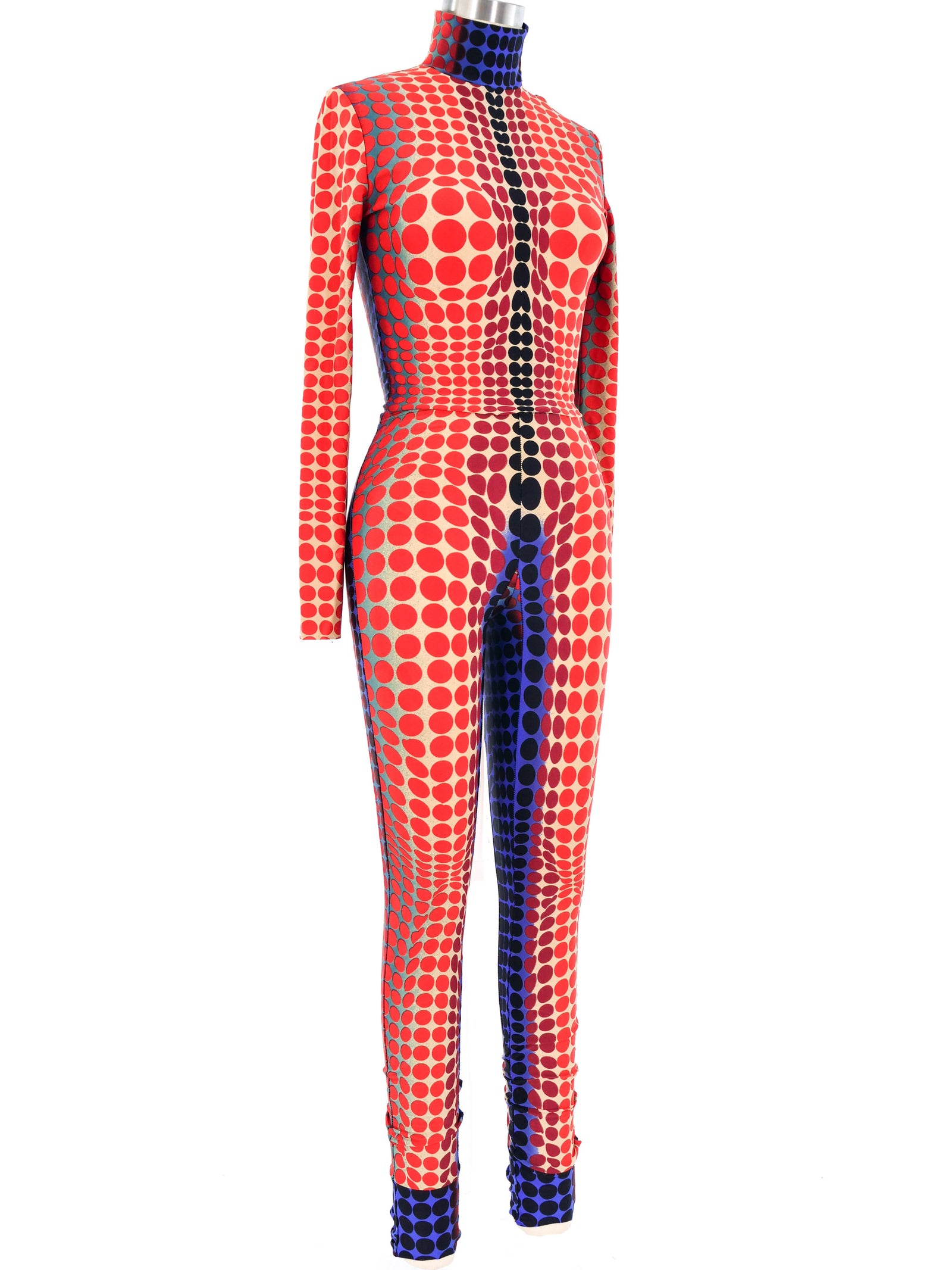 1995 Jean Paul Gaultier Iconic Cyberdot Ensemble