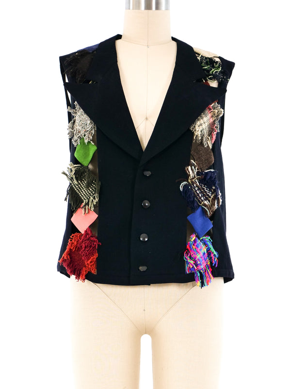 Yohji Yamamoto Patchwork Vest Jacket arcadeshops.com