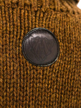 Gucci Chocolate Wool Poncho Outerwear arcadeshops.com