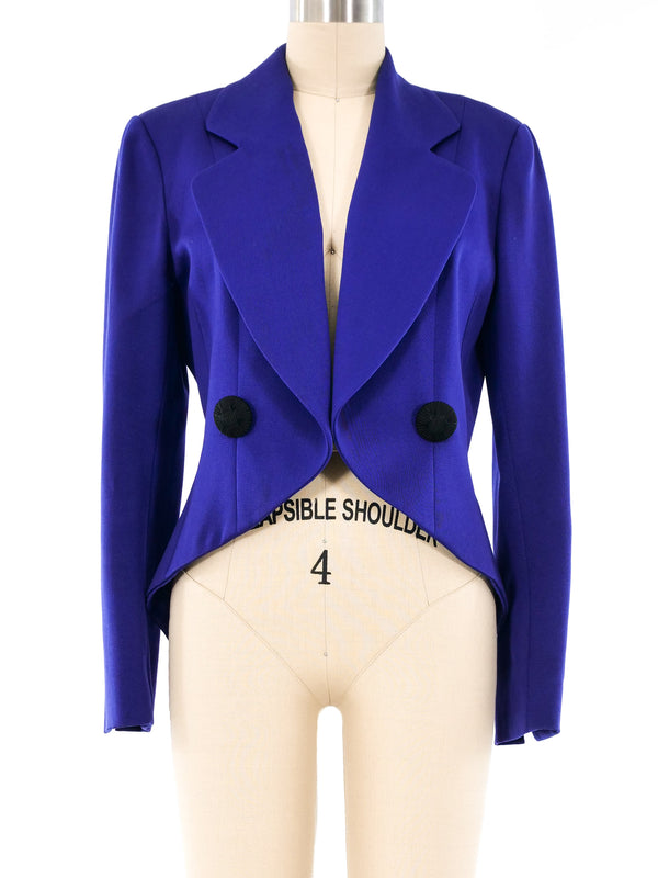 Christian Dior Amethyst Cropped Jacket Jacket arcadeshops.com