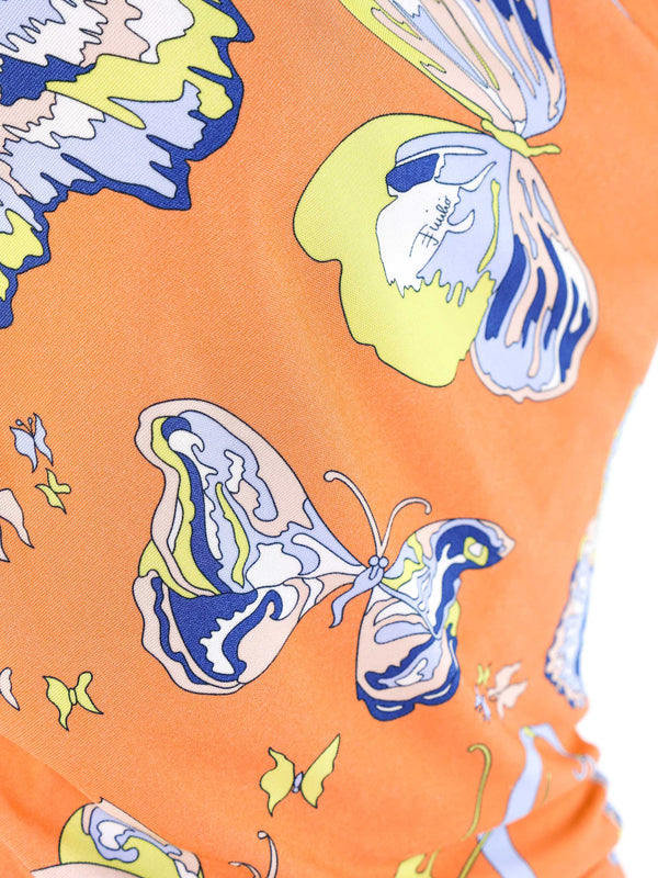 Emilio Pucci One Shoulder Butterfly Dress Dress arcadeshops.com