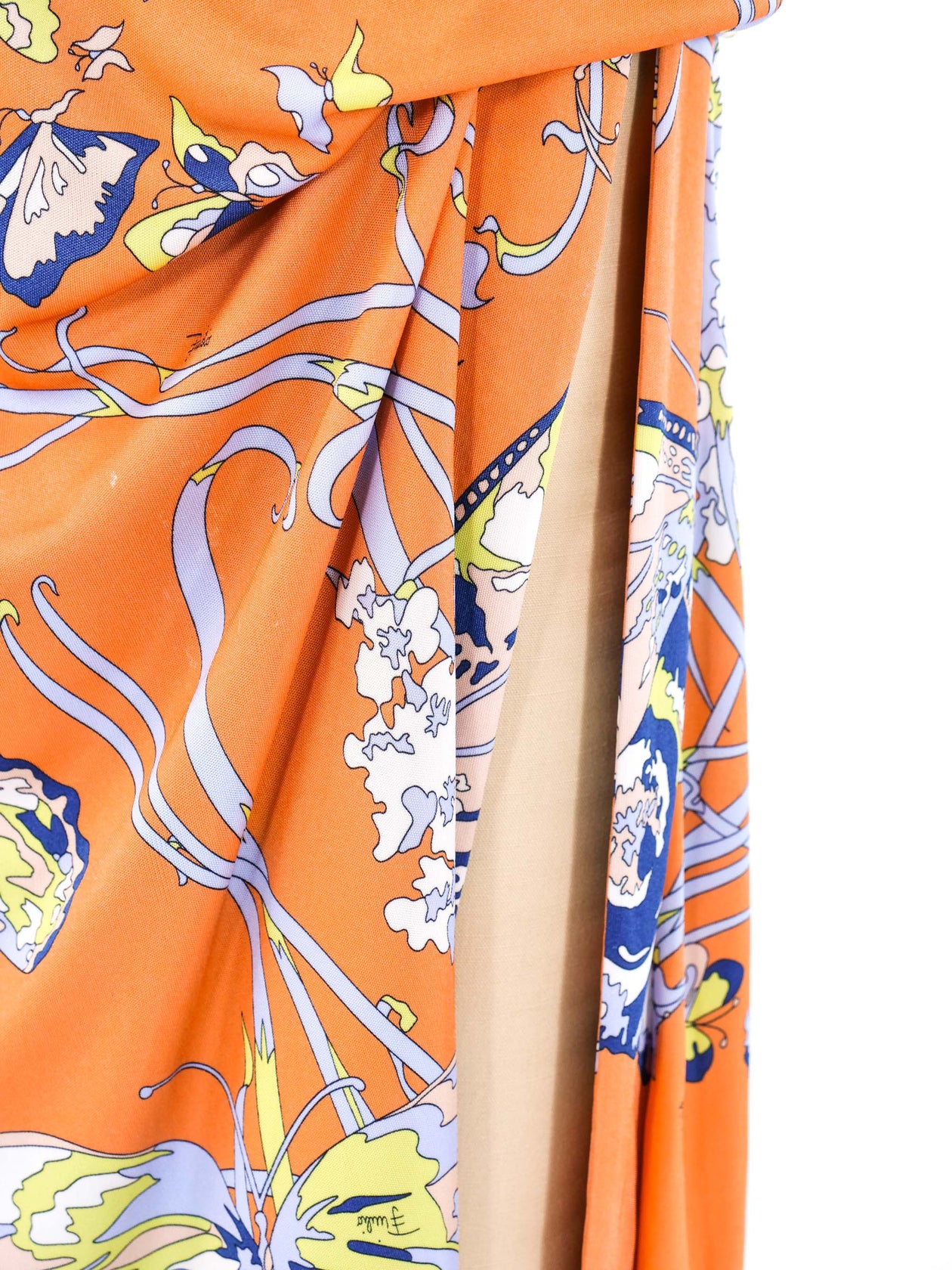 knee length dresses for ladies emilio pucci by peter dundas white silk embellished layered dress –  persephone vintage main image 0