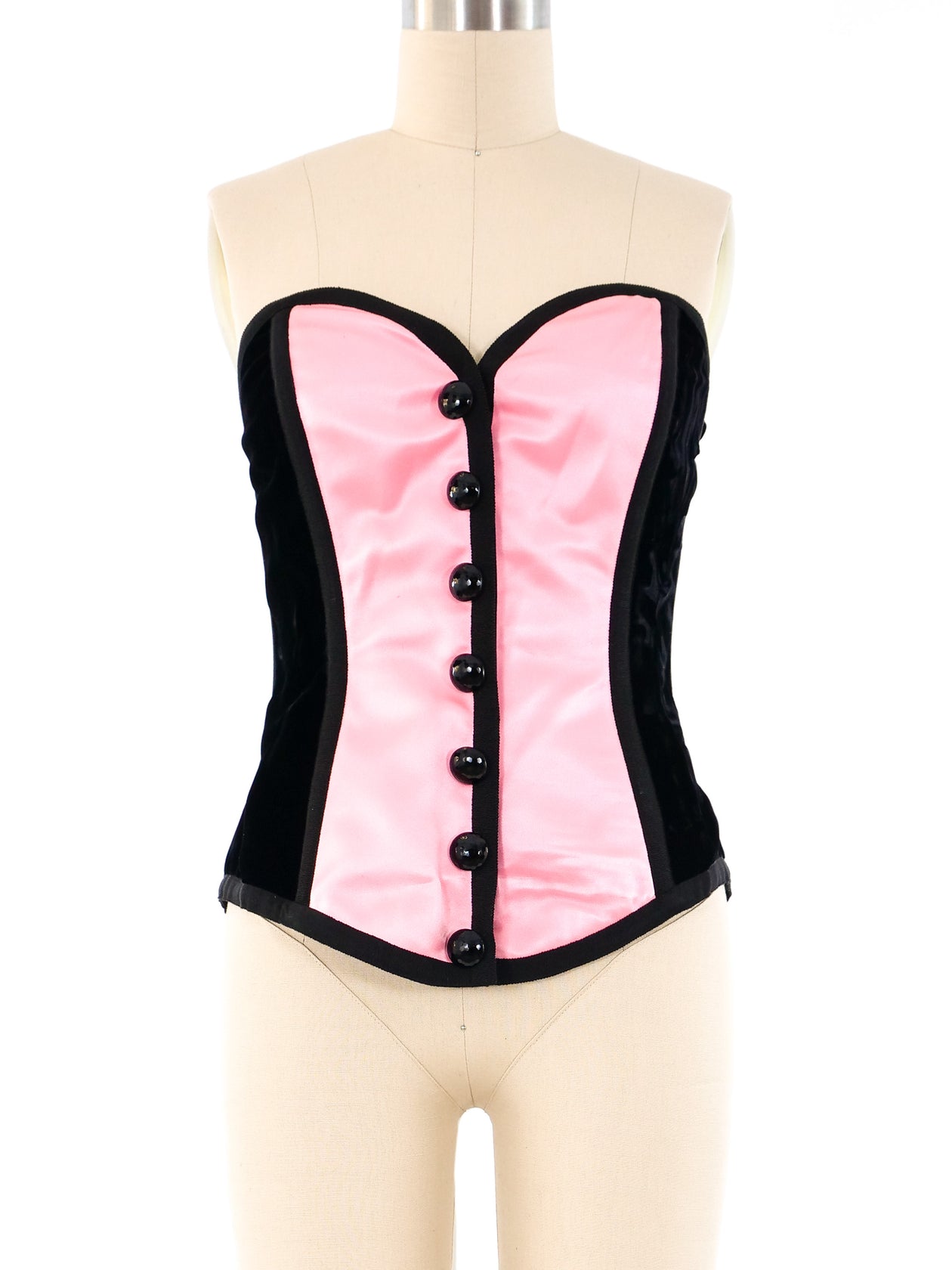 Sirens Plum Velvet Corset Top