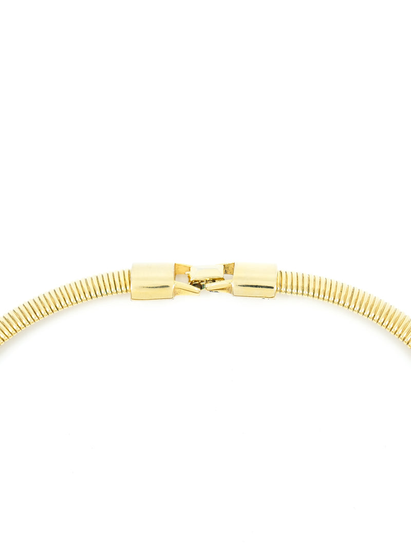 Alexis Kirk Goldtone Collar Necklace Jewelry arcadeshops.com