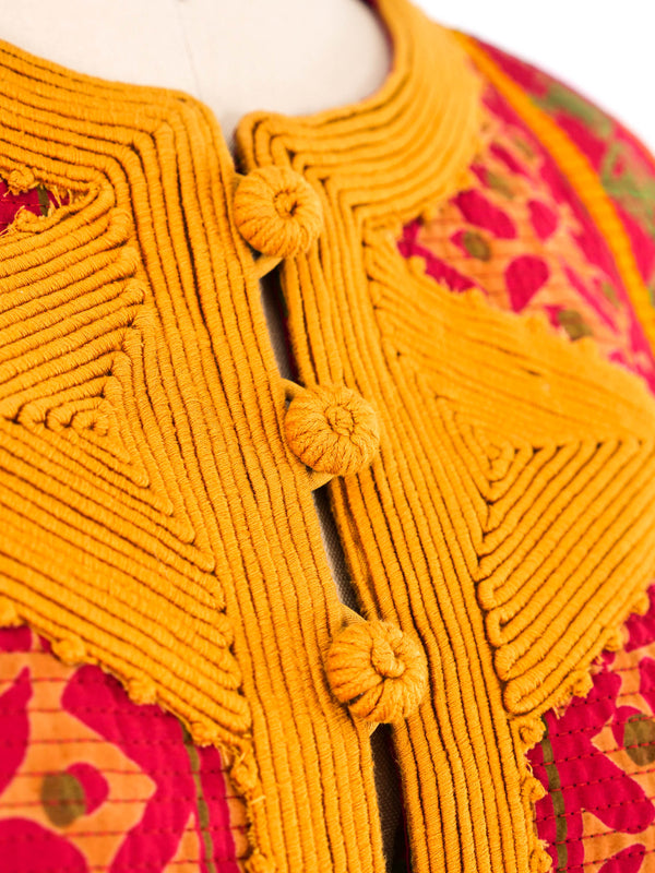 Oscar de la Renta Printed Silk Ensemble Suit arcadeshops.com