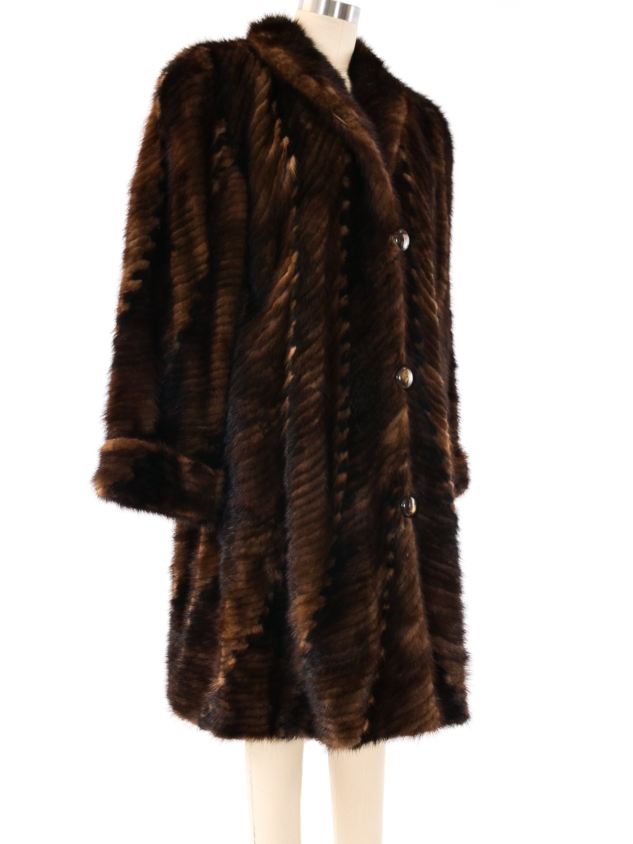 Givenchy Fur Swing Coat