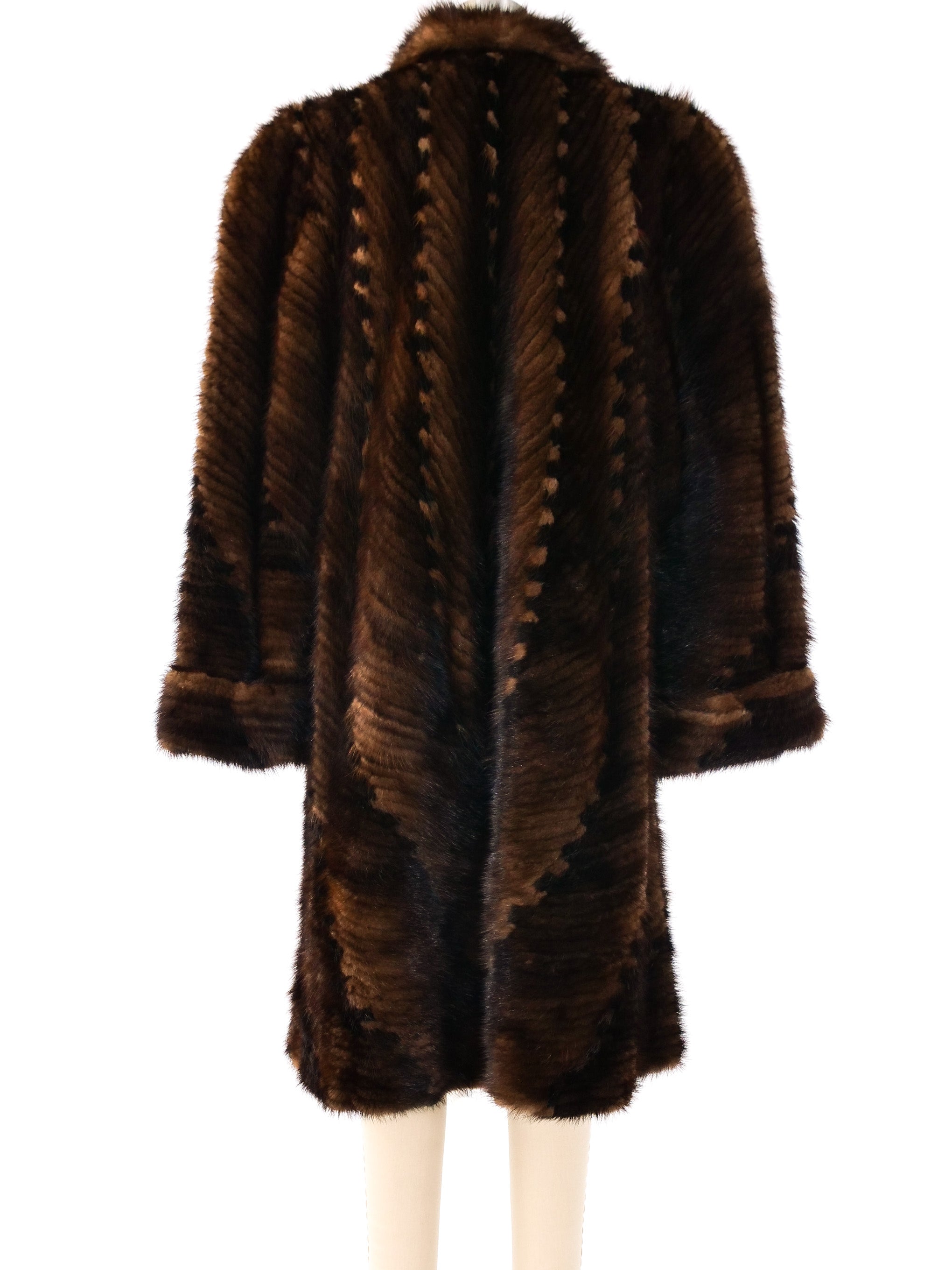 Givenchy Fur Swing Coat