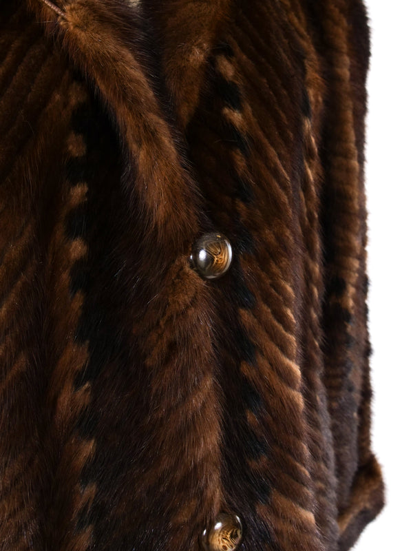 Givenchy Fur Swing Coat Outerwear arcadeshops.com