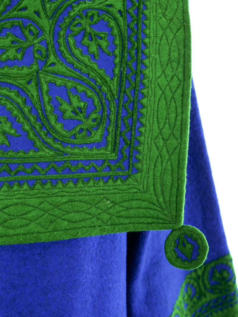 Colorblock Felted Wool Jacket Jacket arcadeshops.com