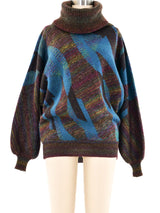 Ungaro Abstract Wool Sweater Top arcadeshops.com