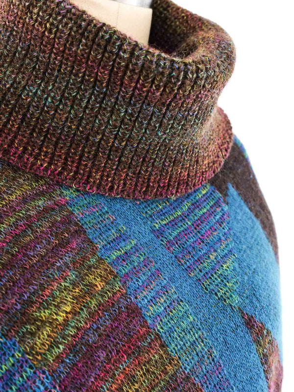Ungaro Abstract Wool Sweater Top arcadeshops.com