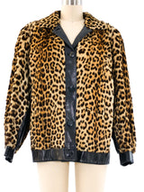 Gianfranco Ferre Spotted Fur Jacket Outerwear arcadeshops.com